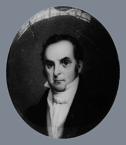 Daniel Webster by William Russell Birch, artwork, 1822-1832
