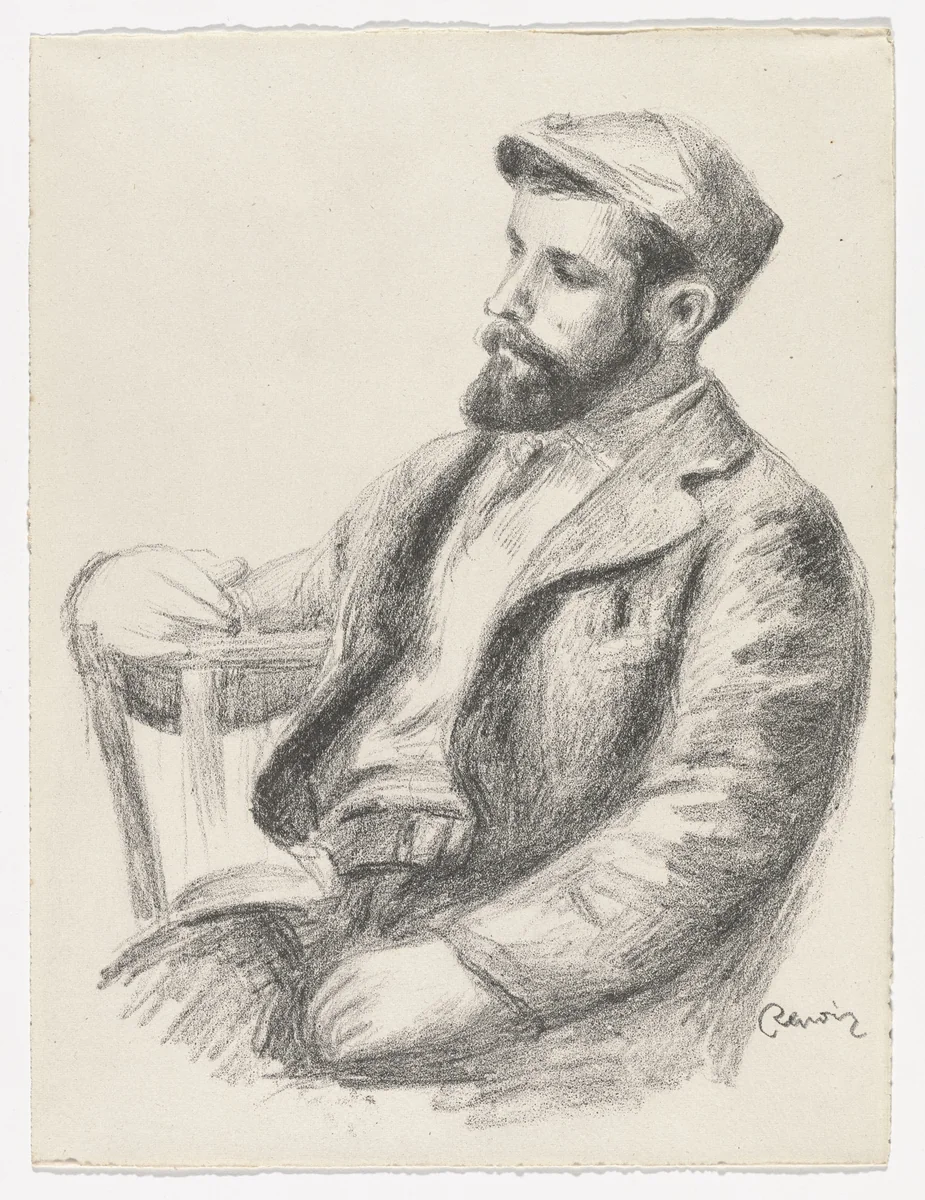 Louis Valtat from Twelve Original Lithographs by Pierre-Auguste Renoir (Douze lithographies originales de Pierre-Auguste Renoir) by Pierre-Auguste Renoir, print, 1904