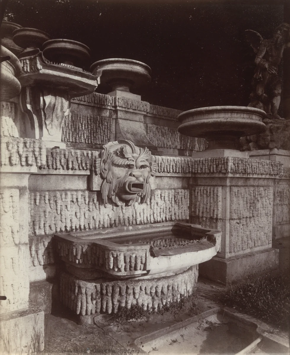 Saint-Cloud by Eugène Atget, photograph, 1923