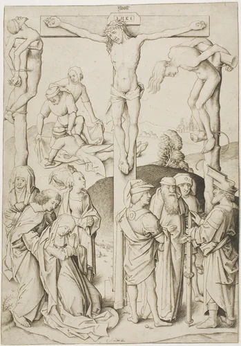 The Calvary by Master I.A.M., print, 1475-1485