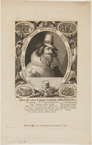 Thomas Percy by Unknown 19th Century, print, 1605