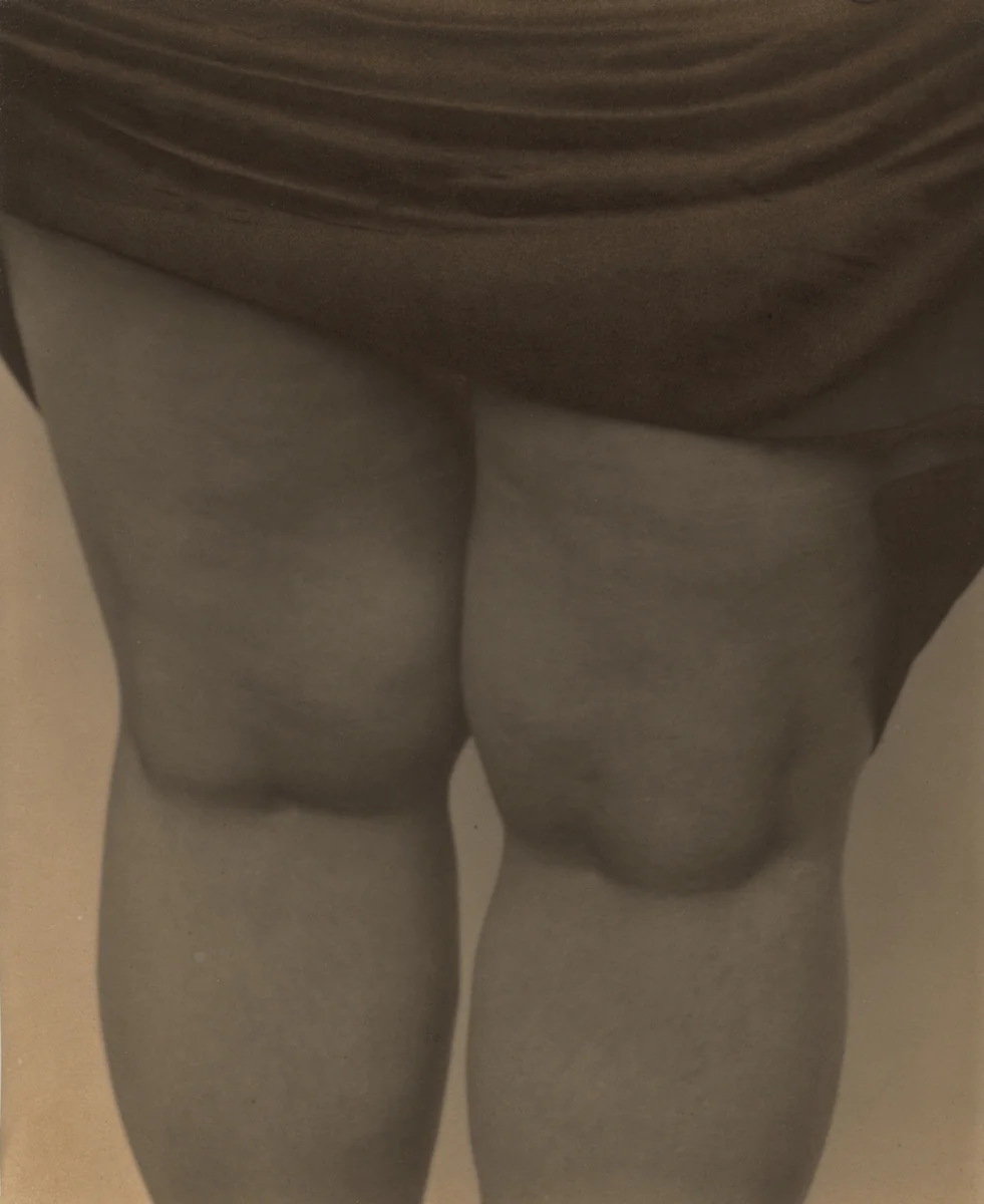 Legs, Lake George by Alfred Stieglitz, photograph, 1920-1922