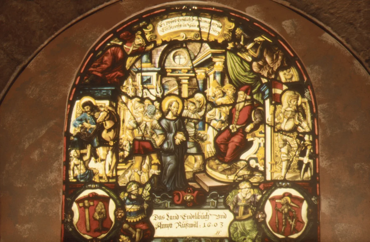 Christ Before Annas by Franz Fallenter, other, 1603