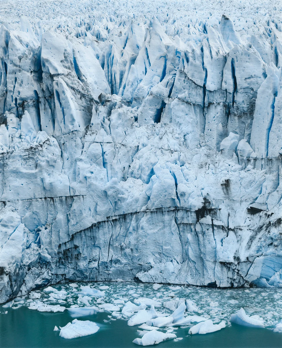 Perito Moreno #11 by Frank Thiel, photograph, 2012-2013