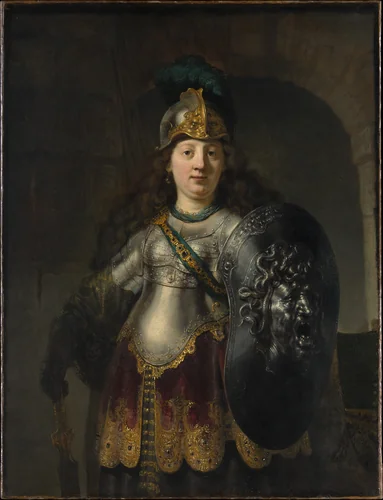 Bellona by Rembrandt van Rijn, painting, 1633