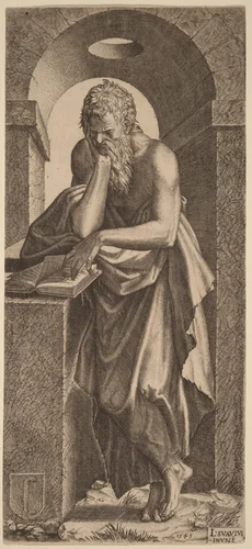 Saint Simon by Lambert Suavius, print, 1545