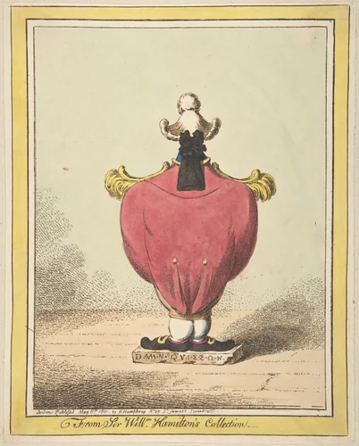 From Sir William Hamilton's Collection by James Gillray, print, 1801