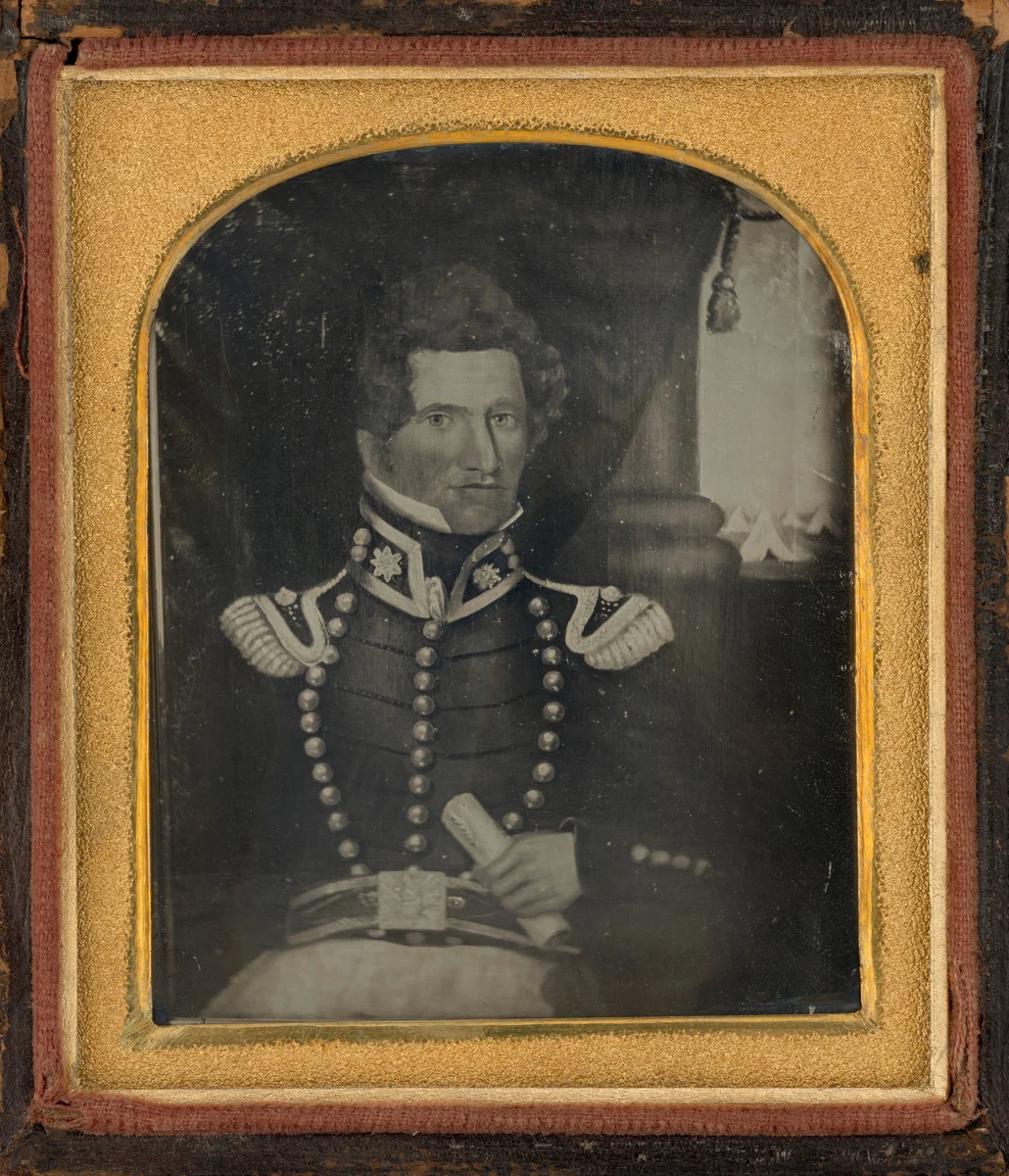Portrait of a Man by Unknown 19th Century, photograph, 1850-1859