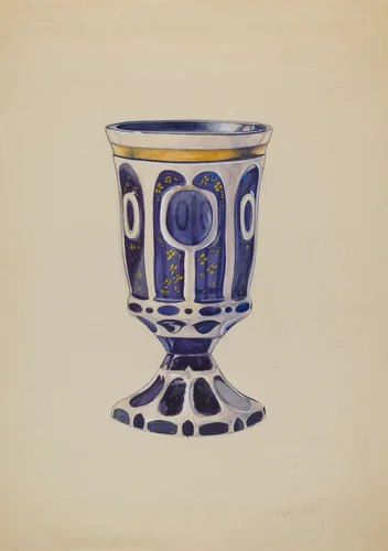 Vase by Ralph Atkinson, index of american design, 1936