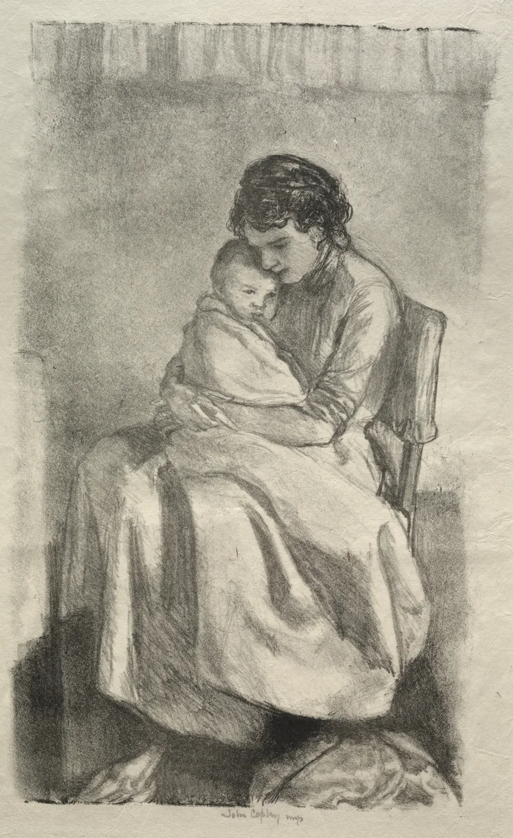 Study No. 15: Vespers by John Copley, print, 1916