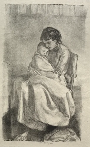 Study No. 15: Vespers by John Copley, print, 1916