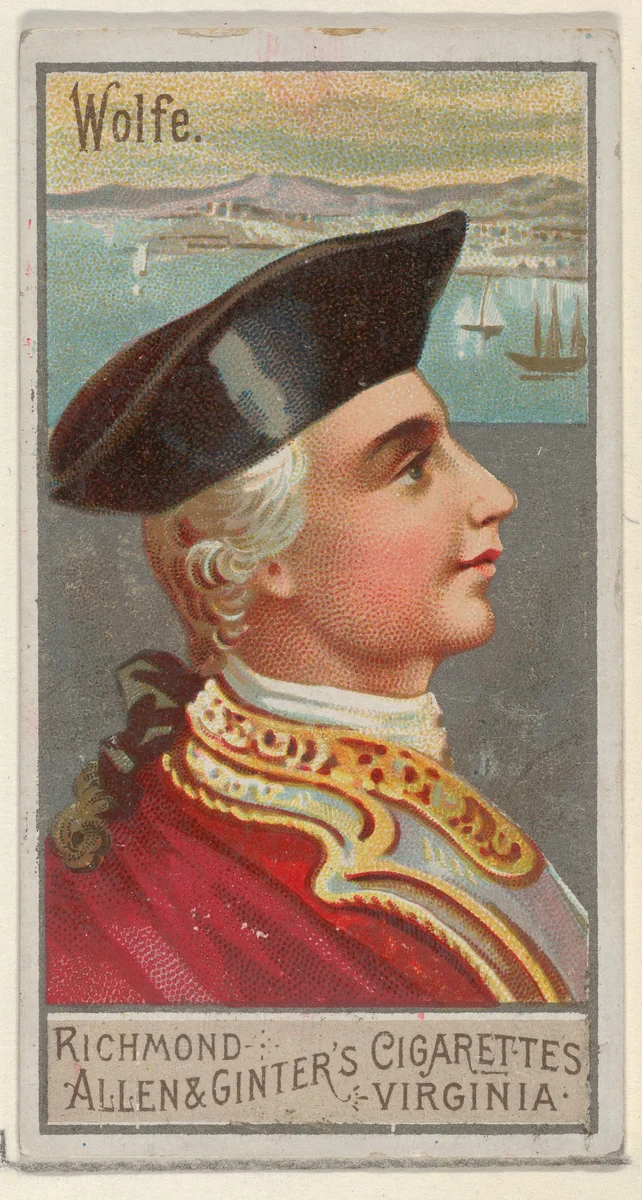James P. Wolfe, from the Great Generals series (N15) for Allen & Ginter Cigarettes Brands by Allen & Ginter, print, 1888
