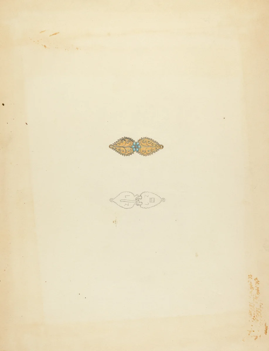 Jewelry by Gladys Cook, index of american design, 1940