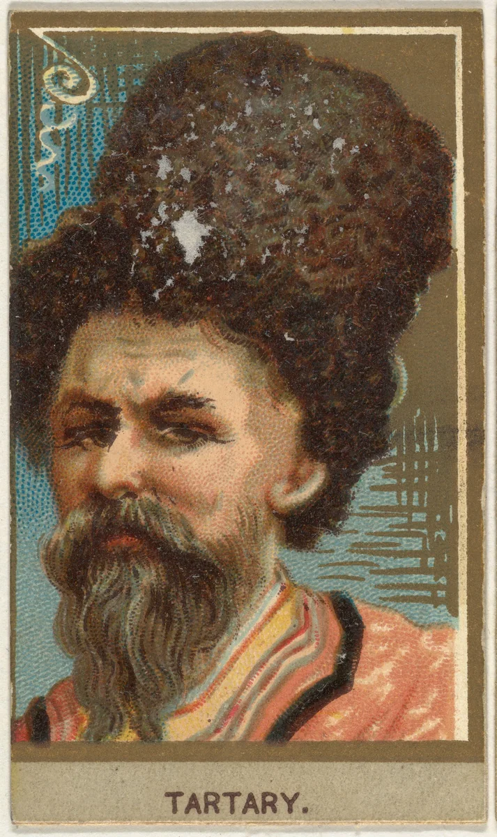 Tartary, from the Races of Mankind series (T181) issued by Abdul Cigarettes by Abdul Cigarettes, print, 1881