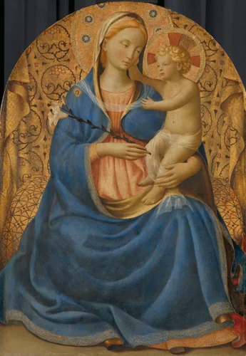 Madonna of Humility by Fra Angelico, painting, 1440