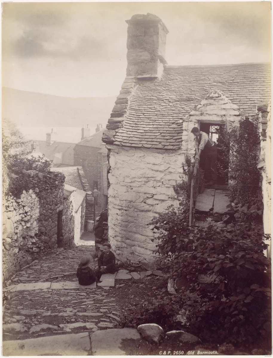 Old Barmouth by Francis Bedford, photograph, 1870-1879