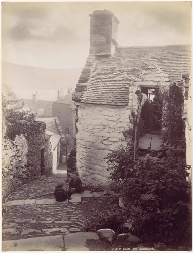 Old Barmouth by Francis Bedford, photograph, 1870-1879