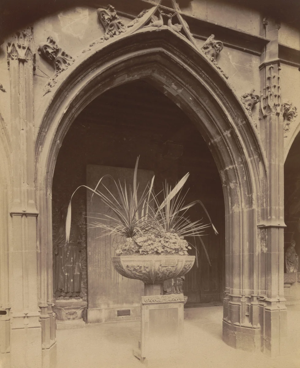 Cluny by Eugène Atget, photograph, 1898