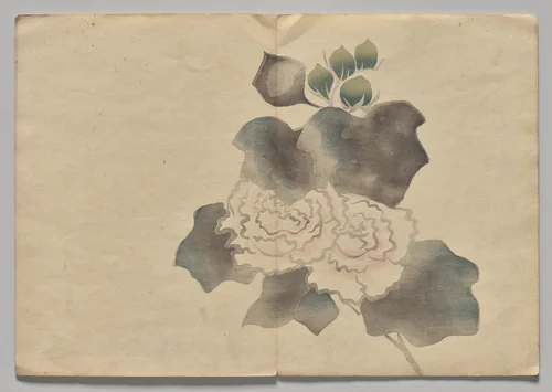 Scene from The Kōrin Picture Book (Volume 2) by Nakamura Hōchū (中村芳中), book, 1802-1899