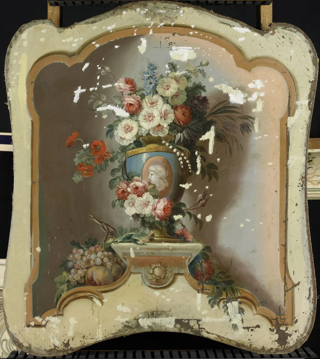 Flowers in a Vase by anonymous, painting, 1780-1799