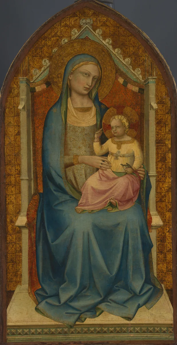 Virgin and Child by Unknown, painting, 1381-1410