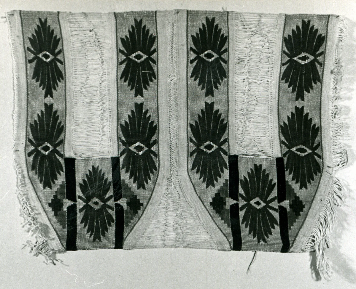 Moccasin Slippers (One pair; Uncut) by France, textile, 1875-1900