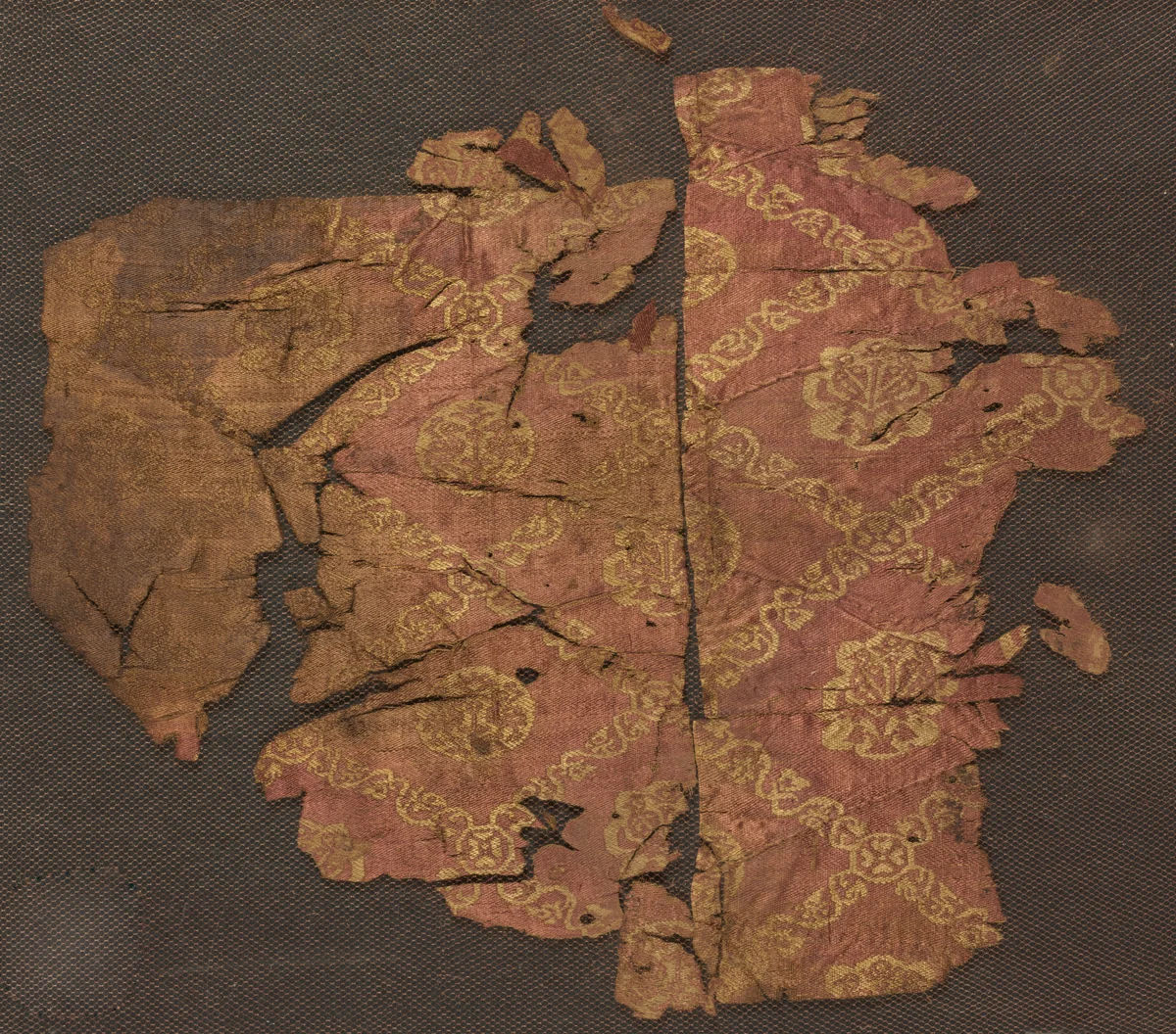 Several Fragments (Some Sewn Together) by Unknown, textile, 700-899