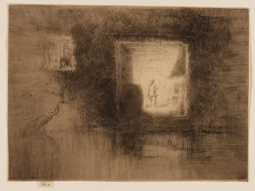 Nocturne: Furnace by James McNeill Whistler, print, 1879-1880