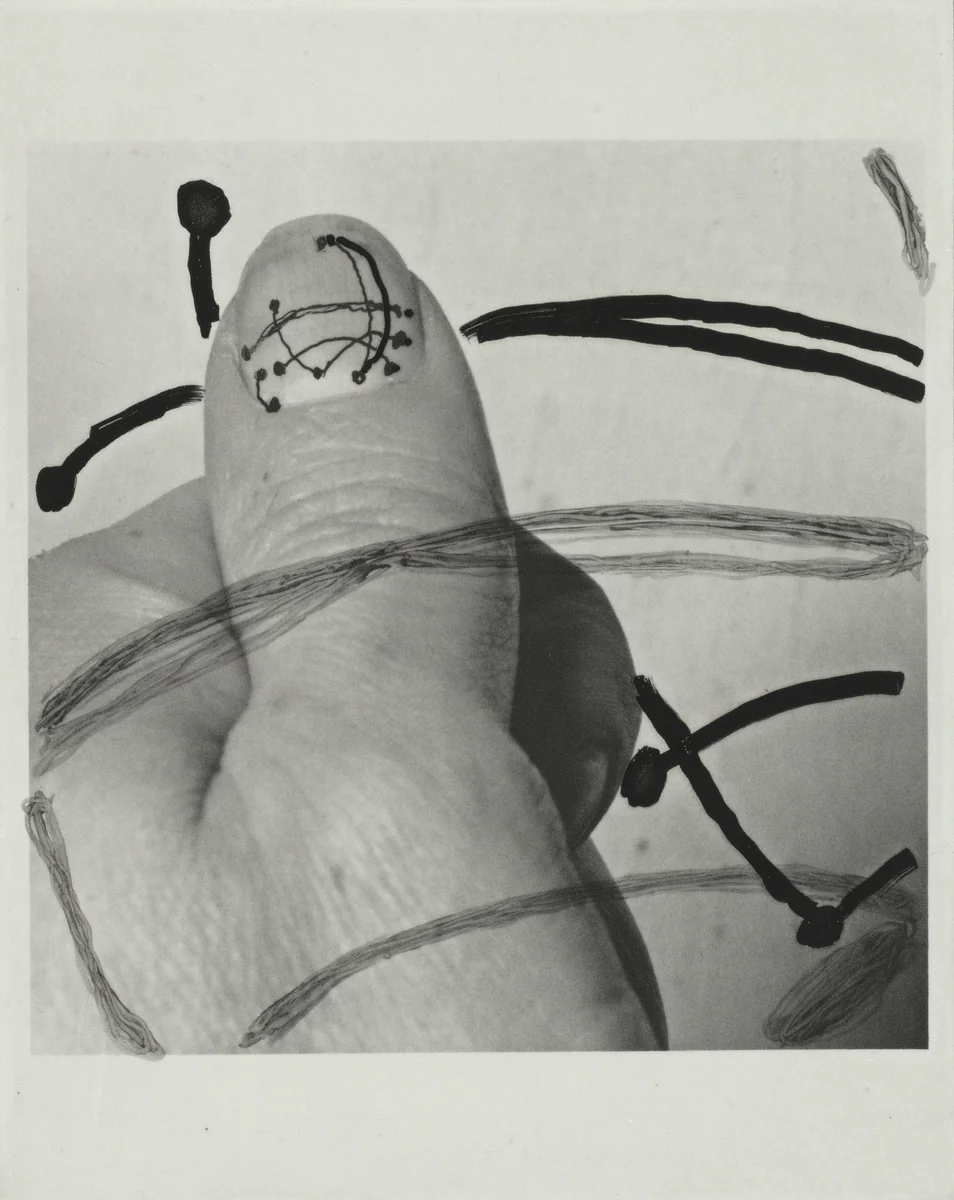 D. (All Thumbs) by Al Taylor, photograph, 1997