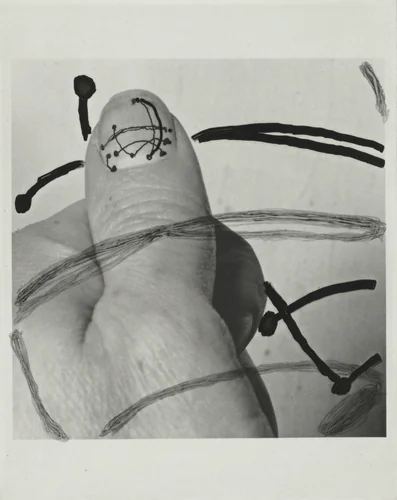 D. (All Thumbs) by Al Taylor, photograph, 1997