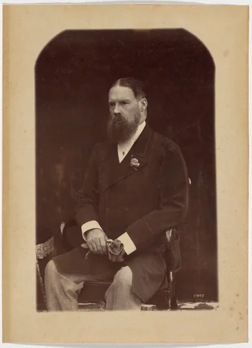 Portrait of a Gentleman by Raja Deen Dayal, photograph, 1887