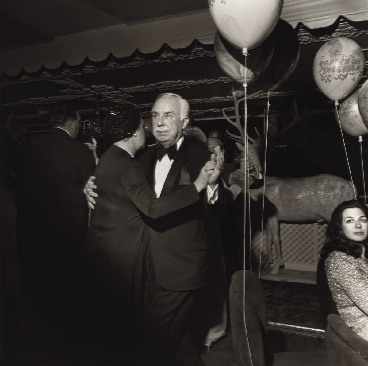 New Year's Eve, Tavern on the Green, New York City by Larry Fink, photograph, 1977-1978