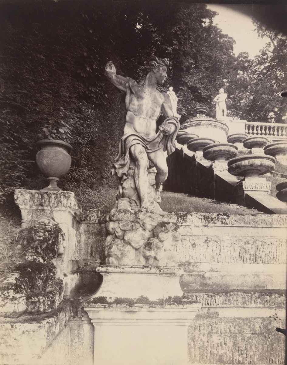 Saint-Cloud by Eugène Atget, photograph, 1923