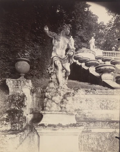 Saint-Cloud by Eugène Atget, photograph, 1923