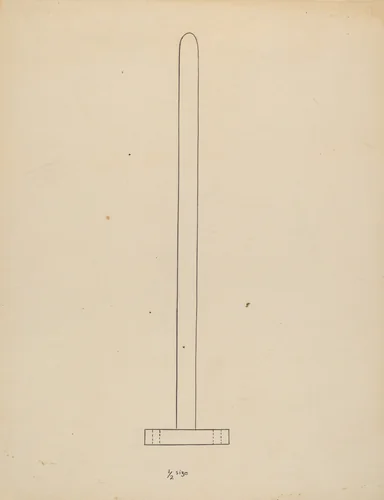 Butter Churn by Giacinto Capelli, index of american design, 1940