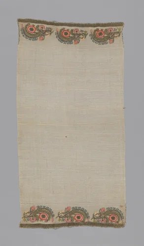 Towel or Napkin by Turkey, textile, 1801-1900