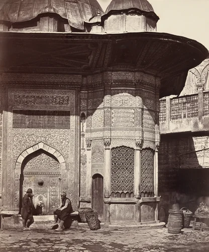 Fountain at Sultan Ahmed Mosque, Istanbul by James Robertson; Felice Beato, photograph, 1853