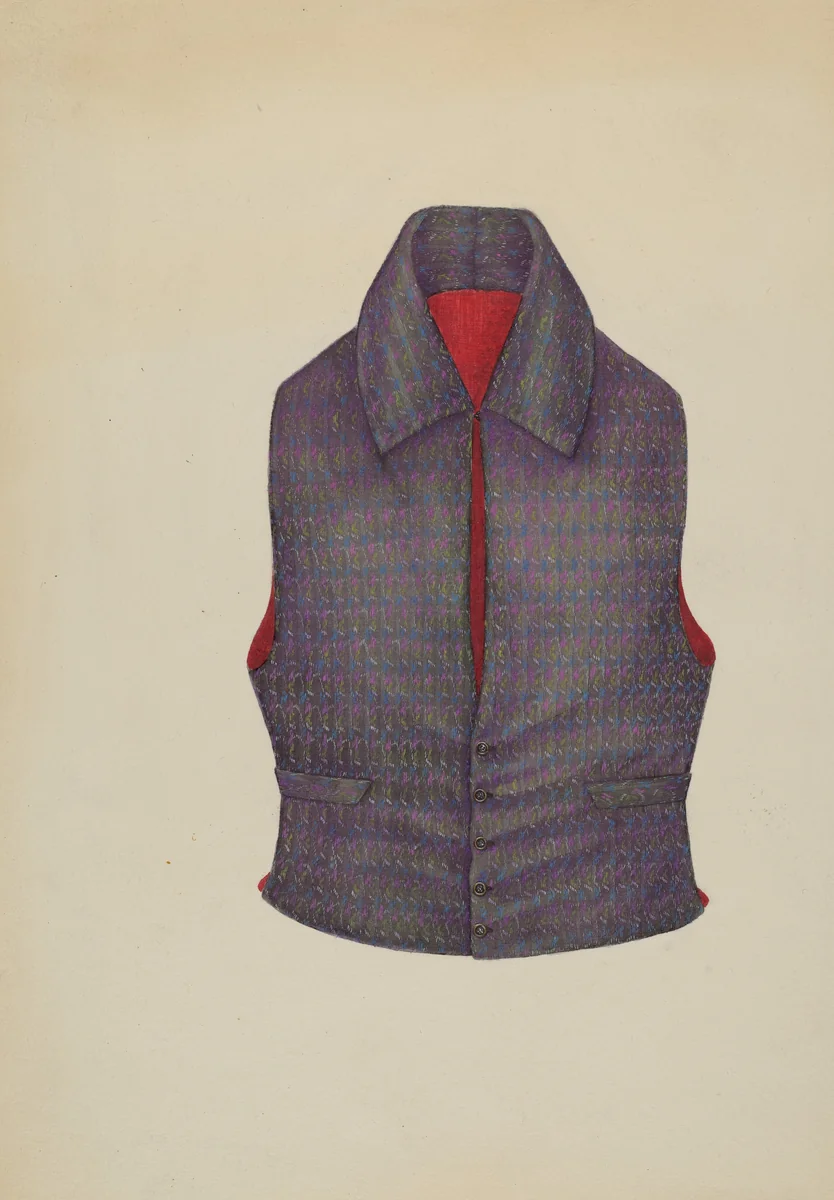 Waistcoat by Melita Hofmann, index of american design, 1937