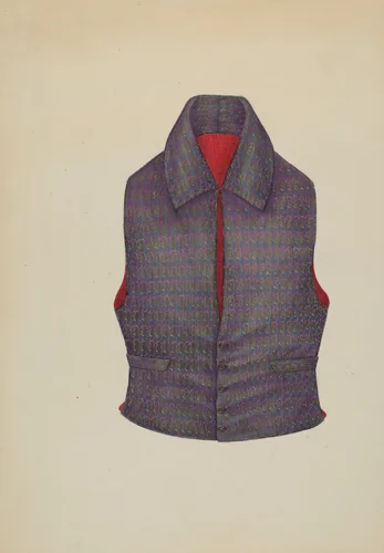 Waistcoat by Melita Hofmann, index of american design, 1937
