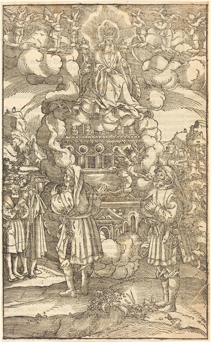 The Apocalypse by German 16th Century, print, 1500-1599