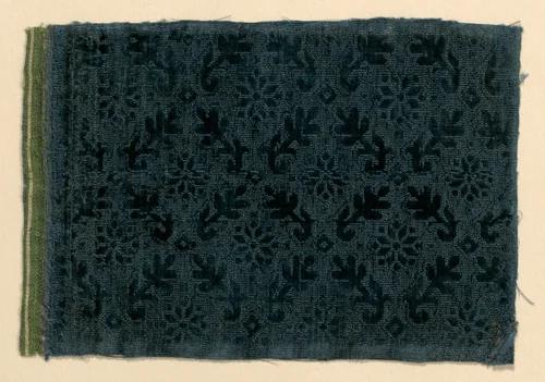 Fragment by Italy, textile, 1601-1625