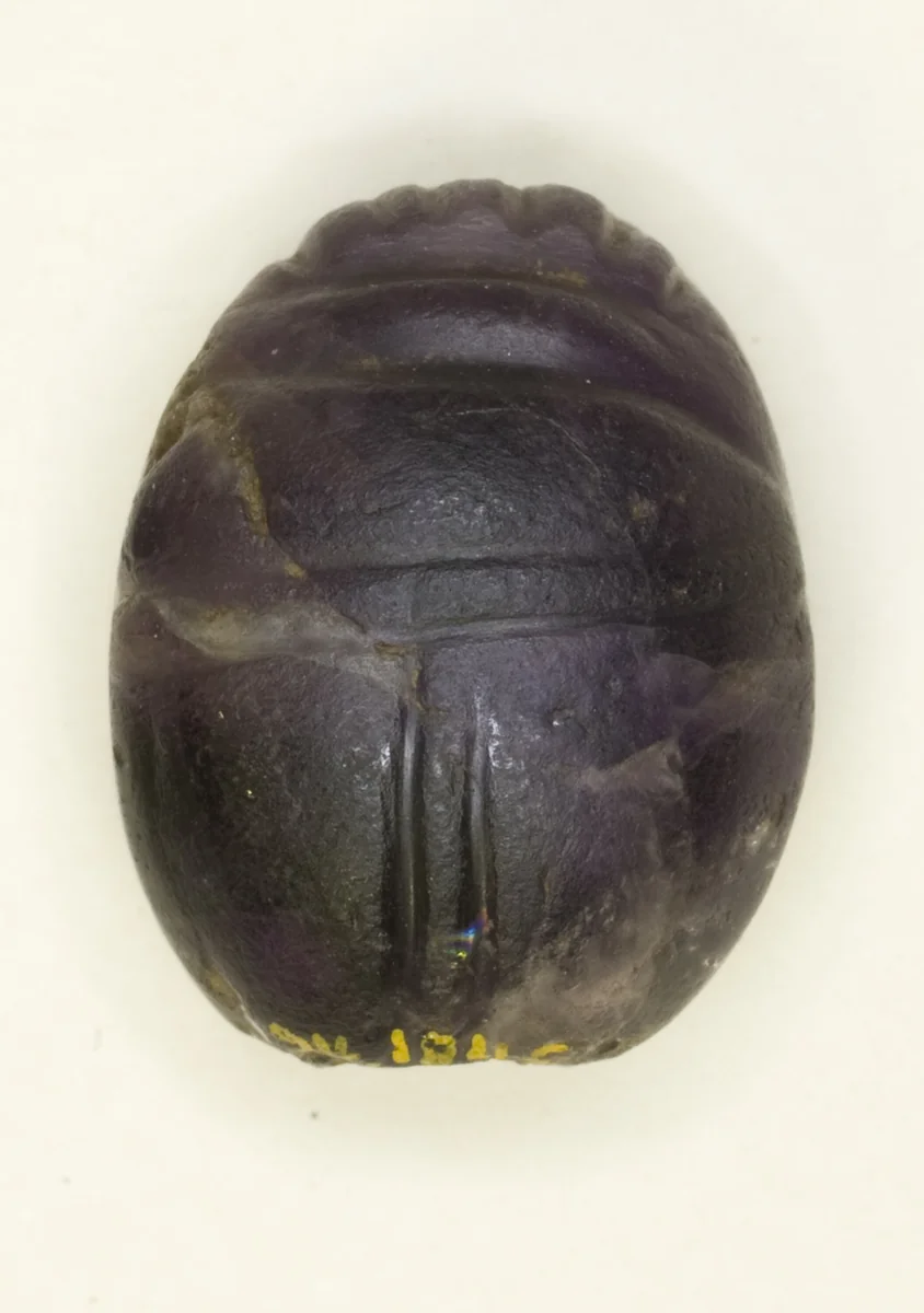 Scarab: Uninscribed by Egyptian, other, -1985--1773