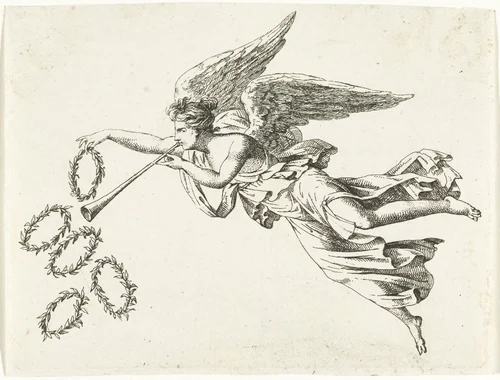 Vliegende faam by Frédéric Théodore Faber, print, 1810-1817