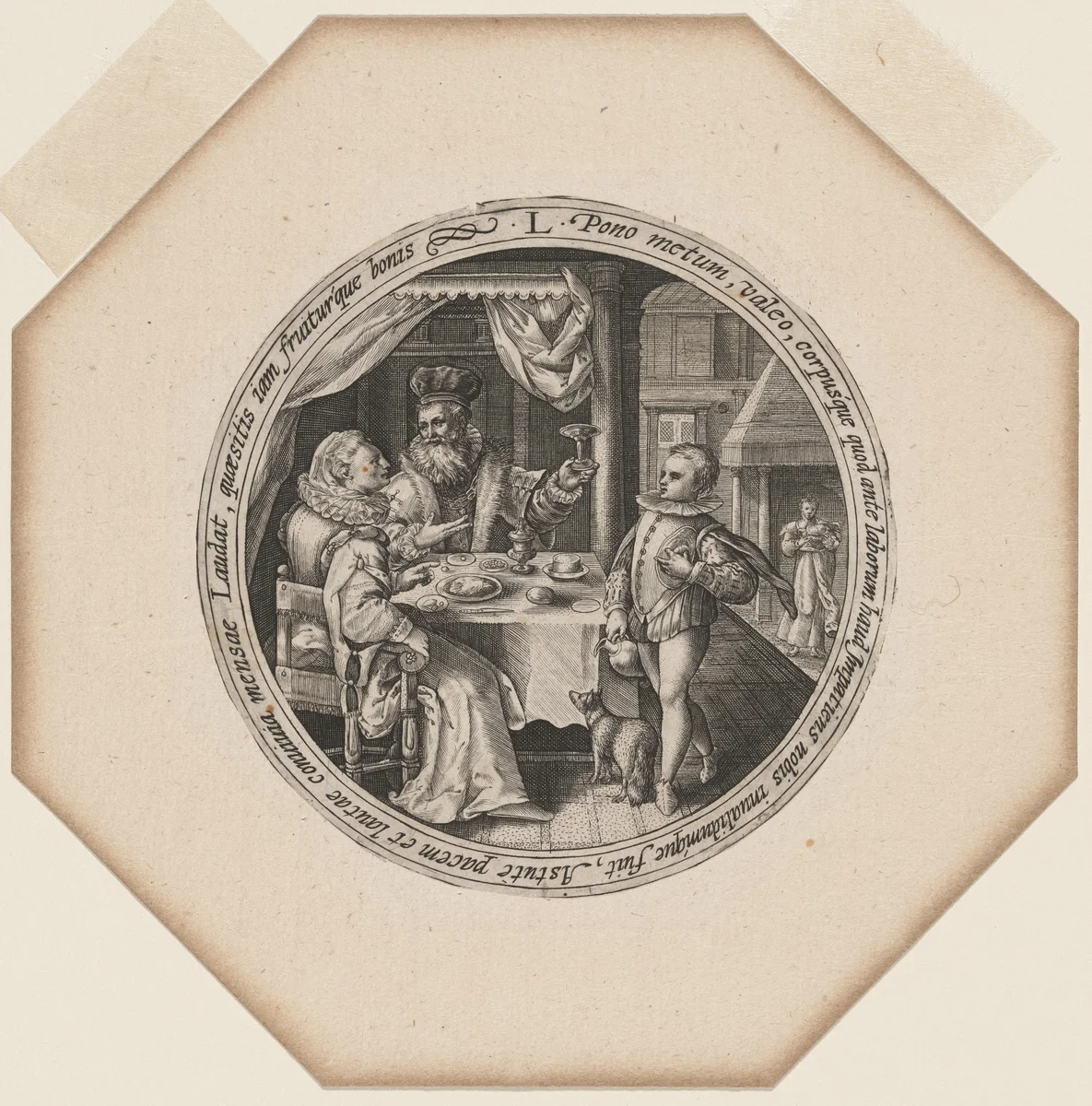 L: Fifty Years by Crispijn van de Passe I, print, 1594-1599