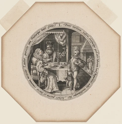 L: Fifty Years by Crispijn van de Passe I, print, 1594-1599