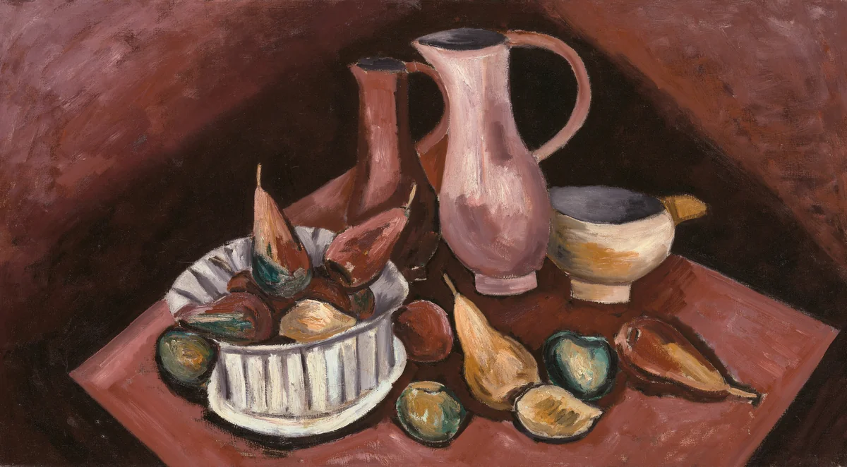 Still Life No. 3 by Marsden Hartley, painting, 1923