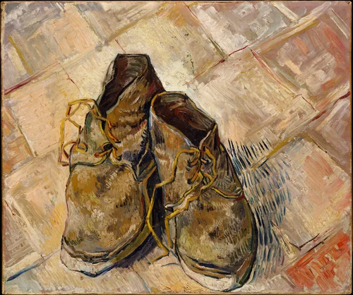 Shoes by Vincent van Gogh, painting, 1888