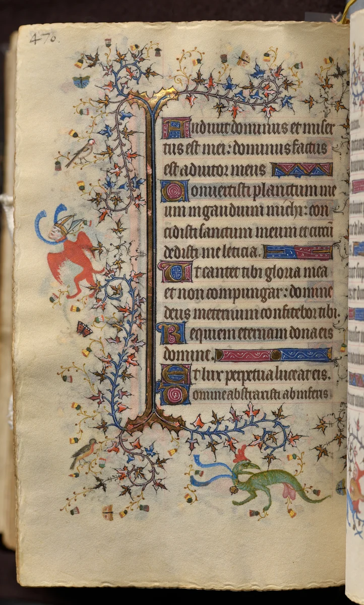Hours of Charles the Noble, King of Navarre (1361-1425): fol. 229v, Text by Master of the Brussels Initials and Associates, book, 1400-1410