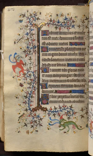 Hours of Charles the Noble, King of Navarre (1361-1425): fol. 229v, Text by Master of the Brussels Initials and Associates, book, 1400-1410