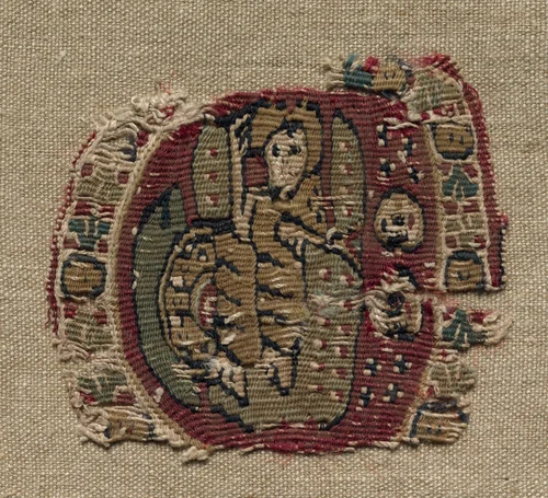 Pendant of a Clavus by Unknown, textile, 780-799